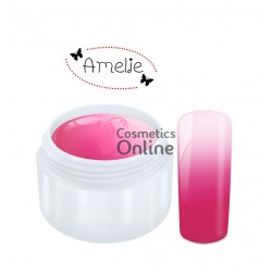 Gel UV Amelie cameleon magenta-alb 5ml + 1 Cutie cu paiete Holografice Cadou